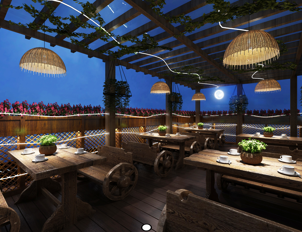 經(jīng)典民宿裝修之休閑餐廳案例(圖6) 經(jīng)典民宿裝修之休閑餐廳案例(圖6)