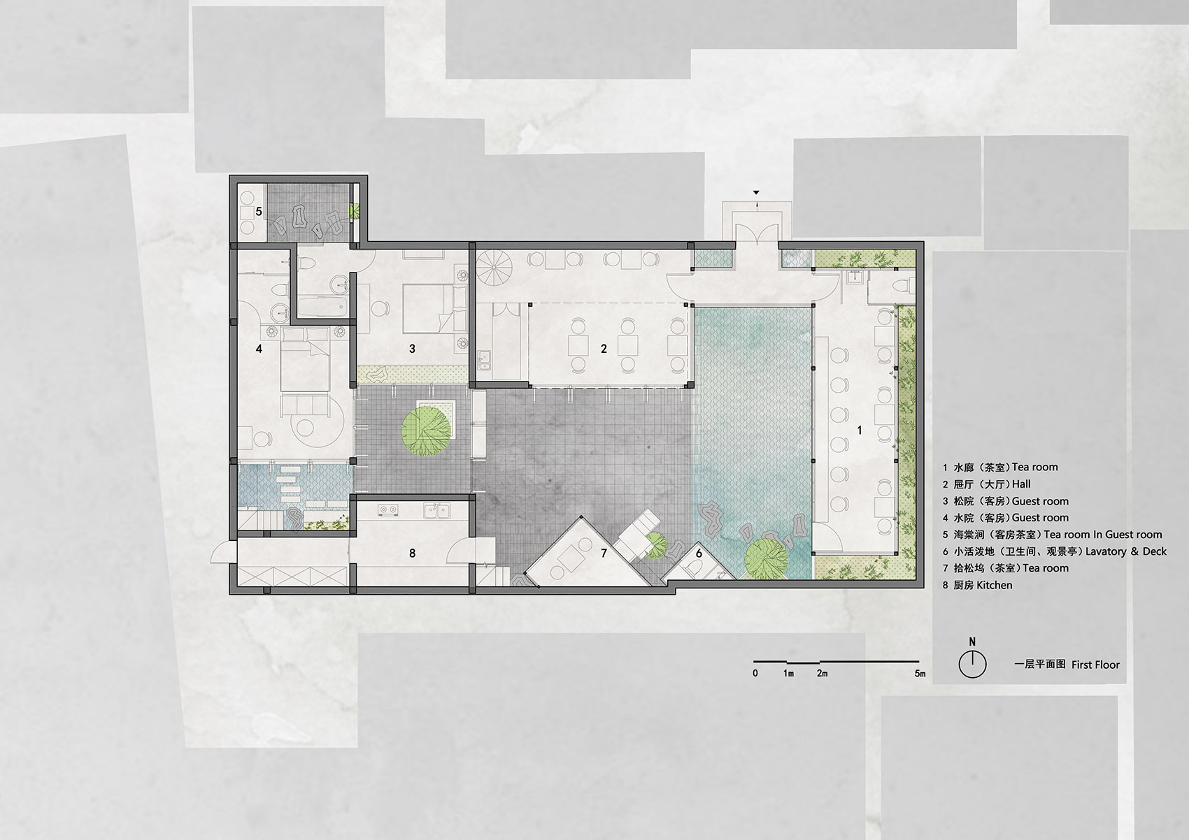 民宿雅致茶室裝修案例(圖1) 民宿雅致茶室裝修案例(圖1)