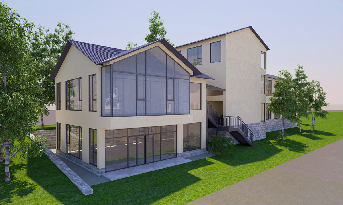 厵村整棟2900m2自然原木風(fēng)辦公樓裝修案例(圖1) 厵村整棟2900m2自然原木風(fēng)辦公樓裝修案例(圖1)