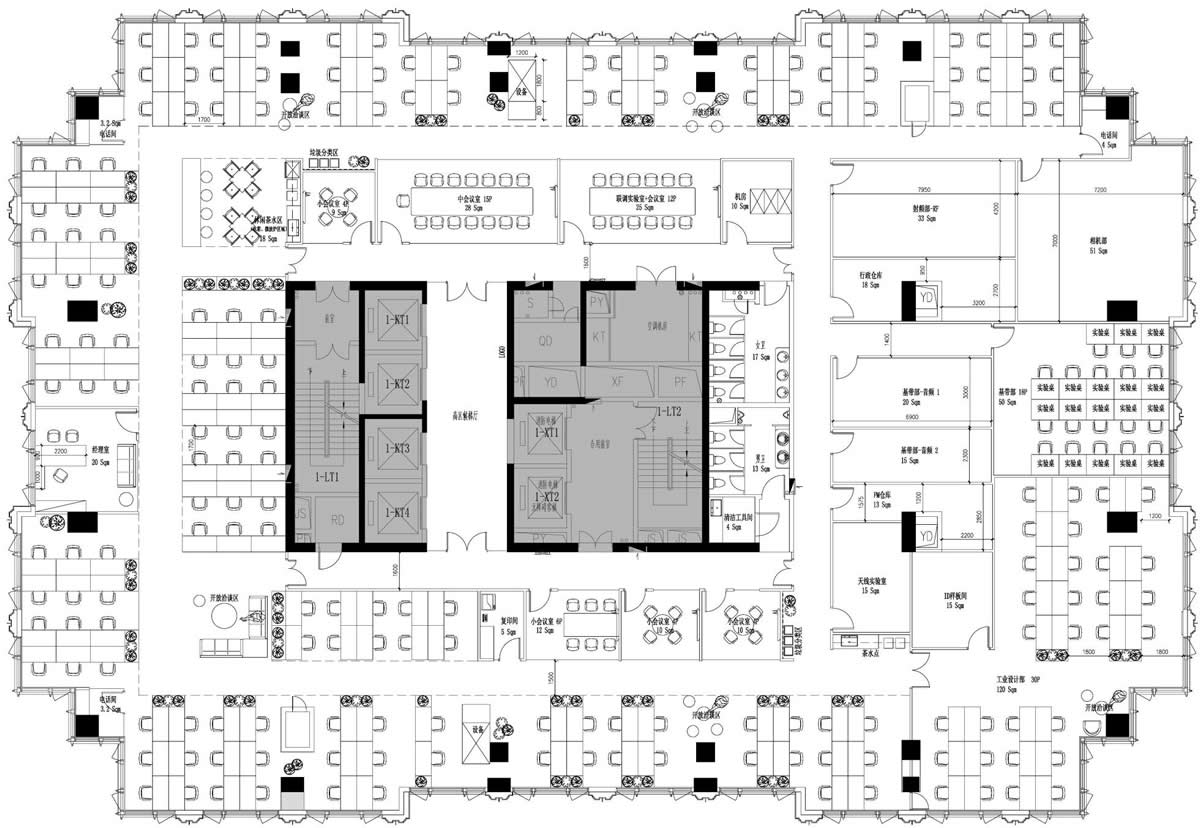 新華大廈2100平簡約風(fēng)辦公室裝修(圖1) 新華大廈2100平簡約風(fēng)辦公室裝修(圖1)