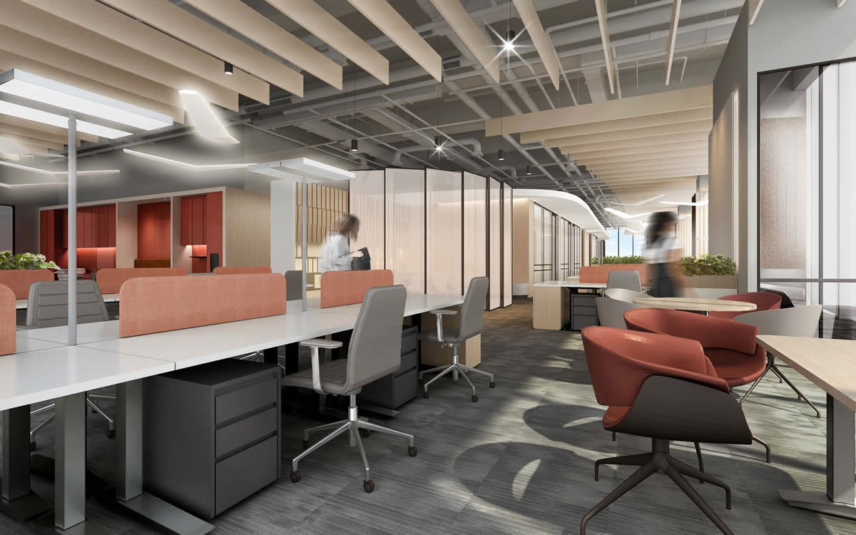 中天科技7000平辦公樓裝修設(shè)計項目(圖3) 中天科技7000平辦公樓裝修設(shè)計項目(圖3)