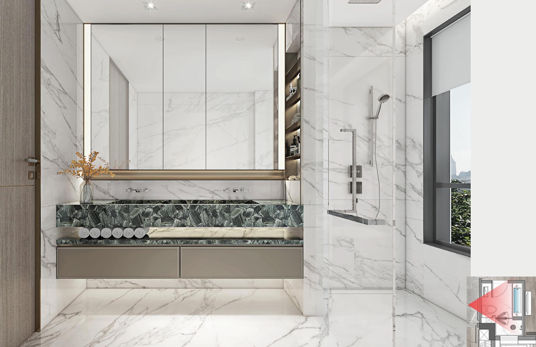 太平.某山莊C戶型新中式樣板間裝飾裝修工程(圖5) 00二層主臥內(nèi)衛(wèi).jpg