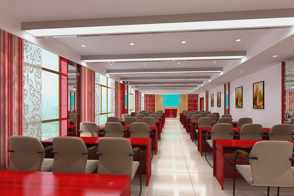 合肥華威電力廠房3200平辦公樓裝修(圖4) 電教室A+.jpg