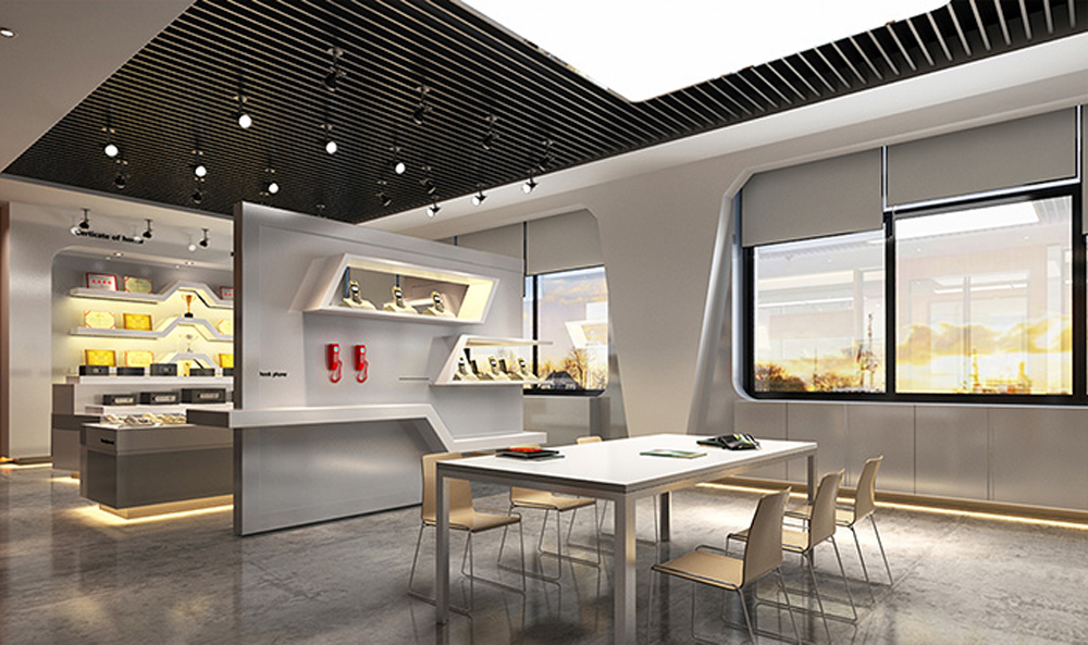 健浩電器-產(chǎn)品展廳裝修(圖2) 健浩電器-產(chǎn)品展廳裝修(圖2)