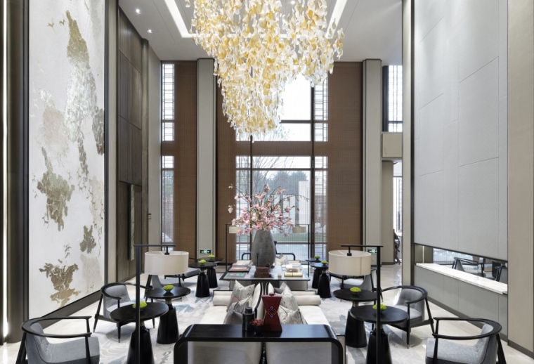 安慶新中式售樓部裝修設(shè)計項目(圖3) 安慶新中式售樓部裝修設(shè)計項目(圖3)