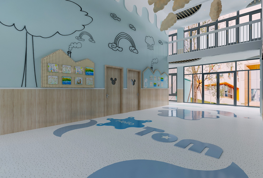 皖新文化廣場(chǎng)2300平方 幼兒園裝修設(shè)計(jì)(圖3) 皖新文化廣場(chǎng)2300平方 幼兒園裝修設(shè)計(jì)(圖3)