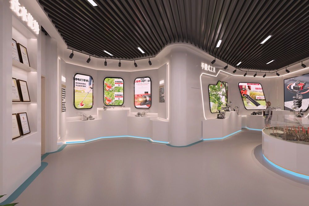 華新車展-展廳裝修(圖2) 華新車展-展廳裝修(圖2)