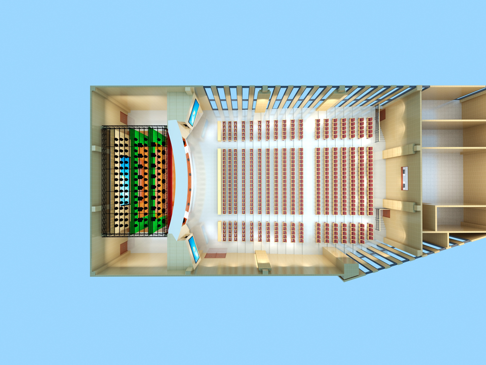 合肥市第三十六中報(bào)告廳裝修(圖5) 合肥市第三十六中報(bào)告廳裝修(圖5)