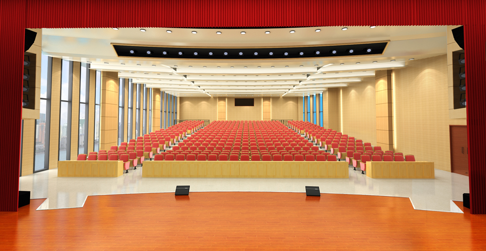 合肥市第三十六中報(bào)告廳裝修(圖4) 合肥市第三十六中報(bào)告廳裝修(圖4)